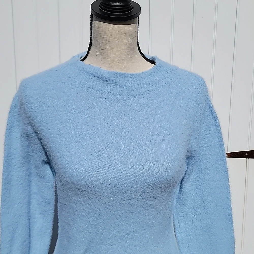 Shein blue sweater dress size medium - Picture 5 of 10